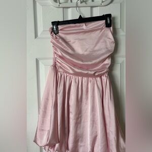 Elegant Pink Strapless Dress - Originally Retailed at 20.00